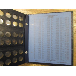 Whitman album for Lincoln Cents from 1909-1995 - with proofs - vintage coin supply