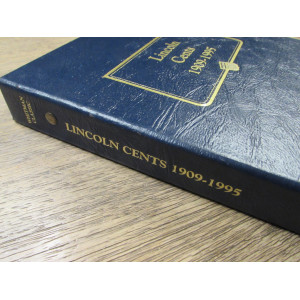 Whitman album for Lincoln Cents from 1909-1995 - with proofs - vintage coin supply