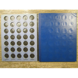 Whitman vintage folder for Lincoln Cents - 1909-1945 - scarce printing