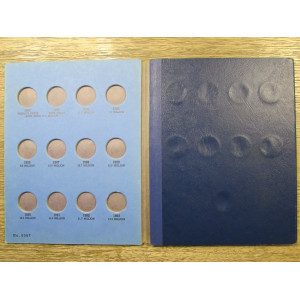 Whitman coin folder for Liberty Head / V Nickels - 1883 - 1912 - vintage coin supply