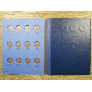 Whitman coin folder for Liberty Head Nickels - 1883 - 1913 - vintage coin supply