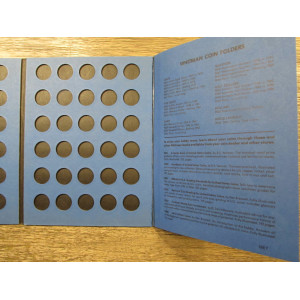 Whitman coin folder for Lincoln Cents - 1975-1990