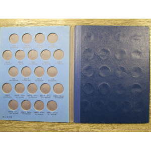 Whitman coin folder for Jefferson Nickels - 1938 to 1961 - vintage supply