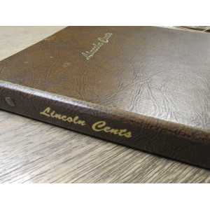 Dansco Album for Lincoln Cents - 1909 - 1970 - early printing - vintage coin supply