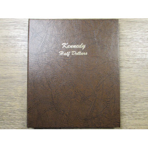 Dansco Album for Kennedy Half Dollars - 1964 to 1979 - vintage coin supply