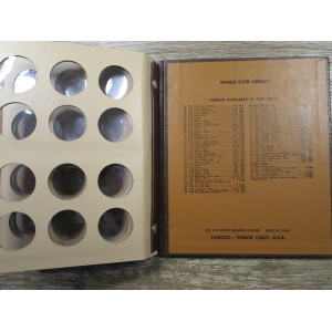 Dansco Album for Morgan Silver Dollars - 1878 to 1893 - vintage coin supply