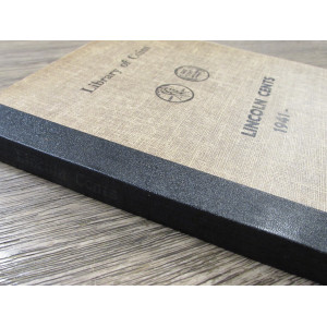 Library of Coins Album for Lincoln Wheat Cents - 1941-1958 - first edition vintage album