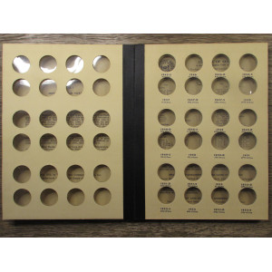 Library of Coins album for Jefferson Nickels - 1938-1961 - vintage coin supply