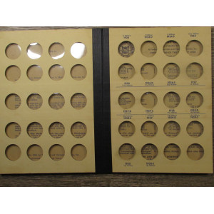 Library of Coins album for Standing Liberty Quarters - 1916-1930 - vintage coin supply