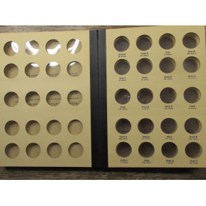 Library of Coins album for Washington Quarters - 1932 to 1964 - vintage coin supply