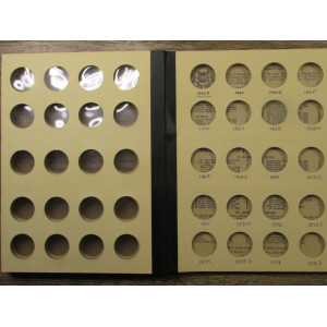 Library of Coins album for Washington Quarters - 1932 to 1964 - vintage coin supply