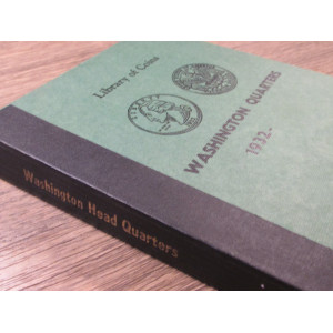 Library of Coins album for Washington Quarters - 1932 to 1964 - vintage coin supply