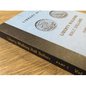 Library of Coins Album for Walking Liberty Half Dollars - 1937 to 1947 - later printing