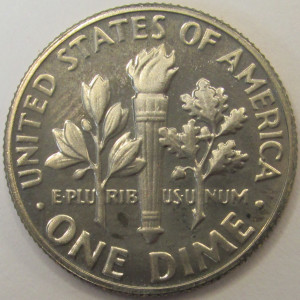 1979 S Roosevelt Dime - vintage American proof ten cent coin