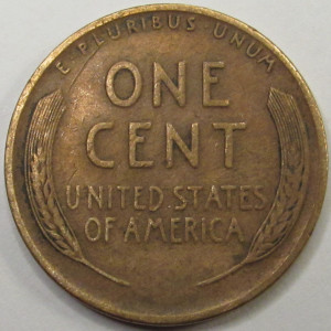 1933 D Lincoln Wheat Cent - vintage Great Depression era Denver mintmark penny