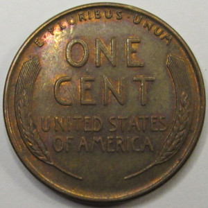 1939 Lincoln Wheat Cent - antique thirties uncirculated penny