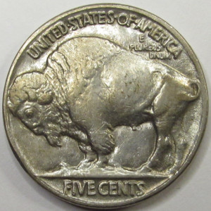 1936 Buffalo Nickel - antique great condition American Indian coin