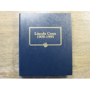 Whitman Album - Lincoln Cents - 1909-1958 - vintage coin supply