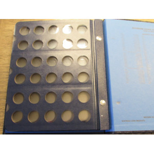 Whitman album for Jefferson Nickels - 1938 onwards - vintage supply