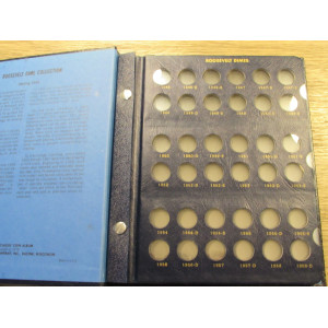 Whitman coin album for Roosevelt Dimes - 1946 - 1986 onwards - vintage supply