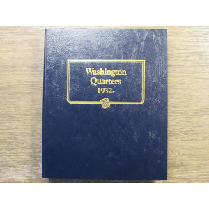 Whitman coin album for Washington Quarters - 1932-1979 - vintage coin supply