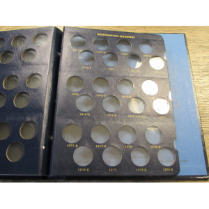 Whitman coin album for Washington Quarters - 1932-1979 - vintage coin supply