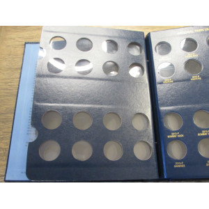 Whitman coin album for National Park Quarters - 2010-2021 - P+D