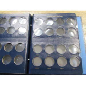 Whitman coin album for Kennedy Half Dollars - 1964-1987 - vintage supply