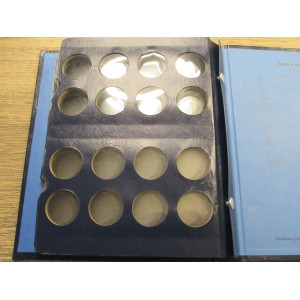 Whitman coin album for Kennedy Half Dollars - 1964-1987 - vintage supply