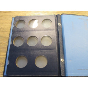 Whitman coin album for Peace Dollars - 1921-1935 - vintage supply