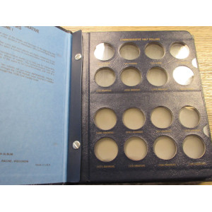 Whitman coin album for US commemorative half dollars - Volume 1 - vintage supply