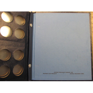 Whitman coin album for US commemorative half dollars - Volume 1 - vintage supply