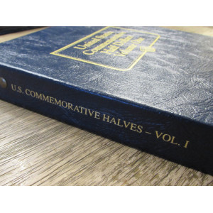 Whitman coin album for US commemorative half dollars - Volume 1 - vintage supply