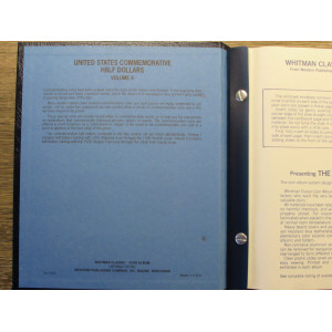 Whitman coin album for US commemorative half dollars - Volume 2 - vintage supply