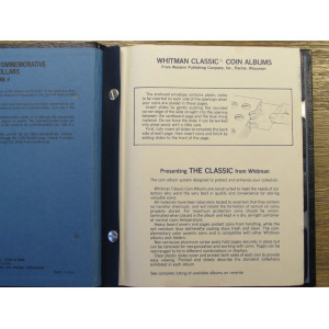 Whitman coin album for US commemorative half dollars - Volume 2 - vintage supply