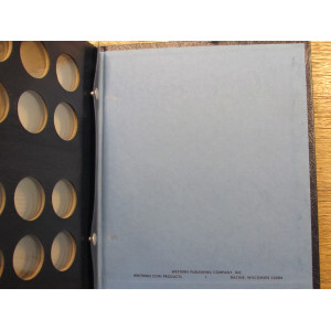 Whitman coin album for US commemorative half dollars - Volume 2 - vintage supply