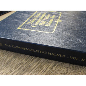 Whitman coin album for US commemorative half dollars - Volume 2 - vintage supply