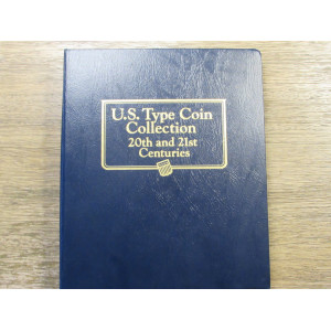 Whitman coin album for US Type Coin collection - 20th and 21st centuries - vintage supply