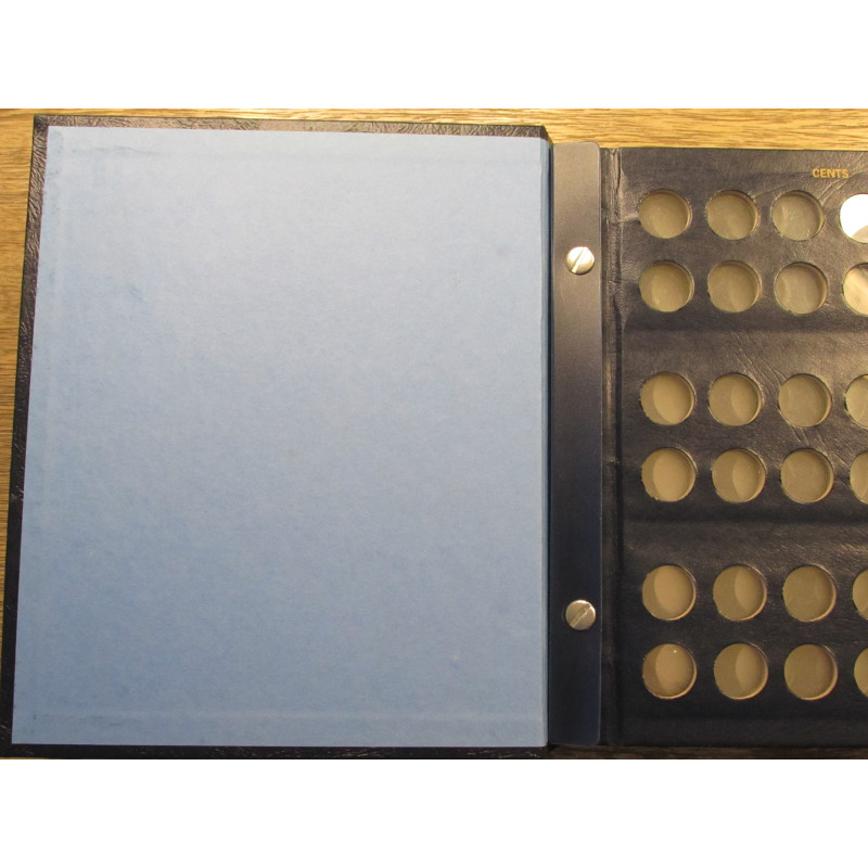 Whitman coin album - DIY custom album - vintage supply