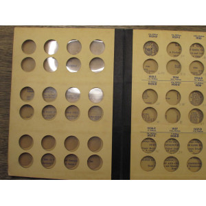 Library of Coins album for Buffalo Nickels - 1913-1938 - vintage supply