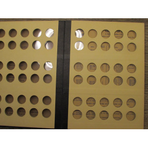 Library of Coins album - General Album Dime Size Coins - 1916 onwards - vintage supply