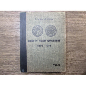Library of Coins album - Liberty Head (Barber) Quarters - 1892 - 1916