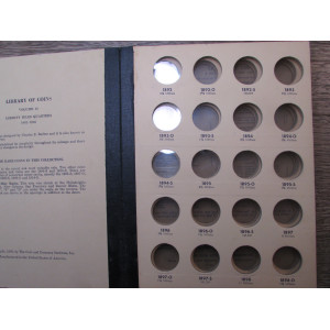 Library of Coins album - Liberty Head (Barber) Quarters - 1892 - 1916