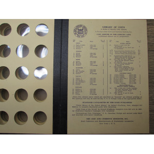 Library of Coins album - Liberty Head (Barber) Quarters - 1892 - 1916