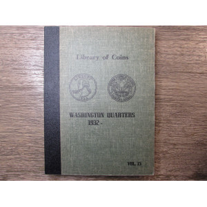 Library of Coins album - Washington Quarters - 1932 - 1959 onwards