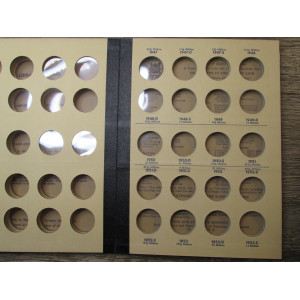 Library of Coins album - Washington Quarters - 1932 - 1959 onwards