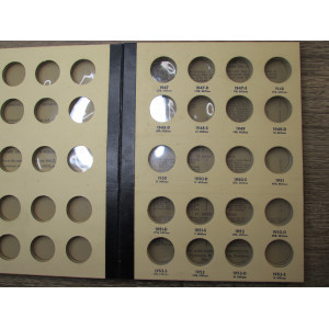 Library of Coins album - Washington Quarters - 1932-1965 - vintage supply