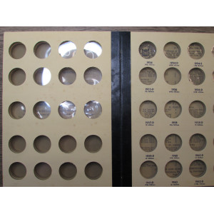 Library of Coins album - Washington Quarters - 1932-1965 - vintage supply
