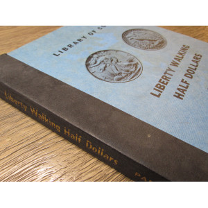 Library of Coins Album for Walking Liberty Half Dollars - 1937-1947 - part 2 - vintage supply