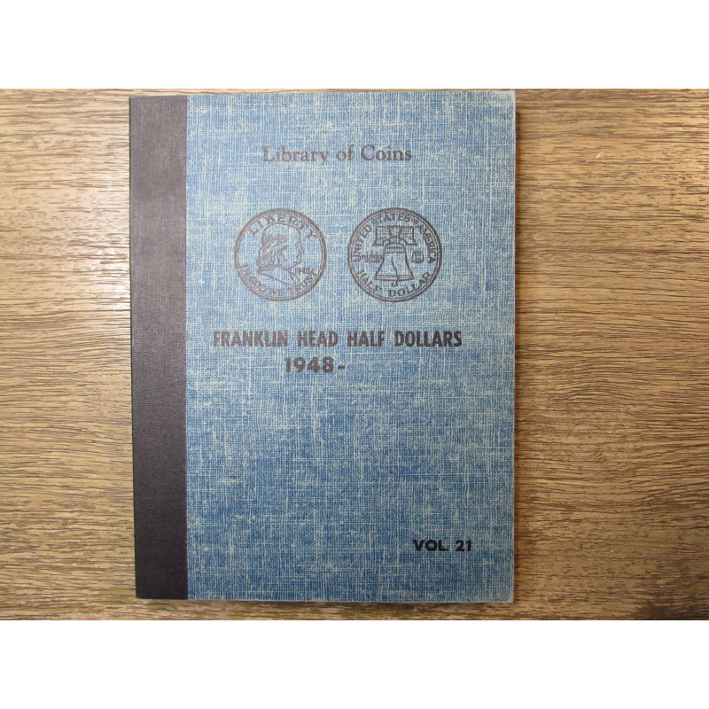 Library of Coins Album for Franklin Half Dollars - 1948-1959 onwards